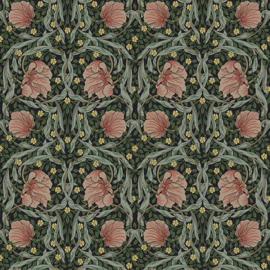 Mallion & Knowles Tulip Peach Fire Retardant Curtains