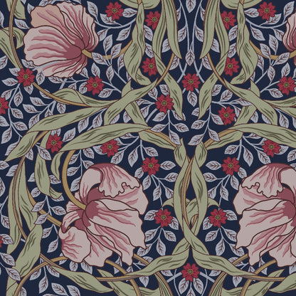 Mallion & Knowles Tulip Silver Fire Retardant Curtains texture detail