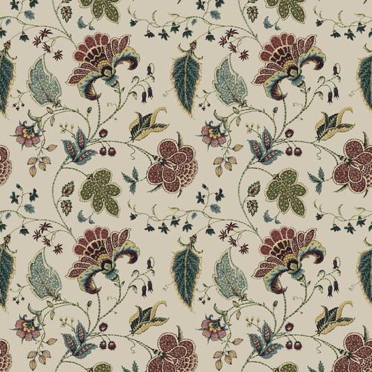 Mallion & Knowles Varanasi Antique Fire Retardant Curtains
