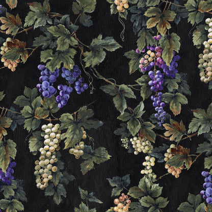 Mallion & Knowles Vineyard Black Fire Retardant Curtains
