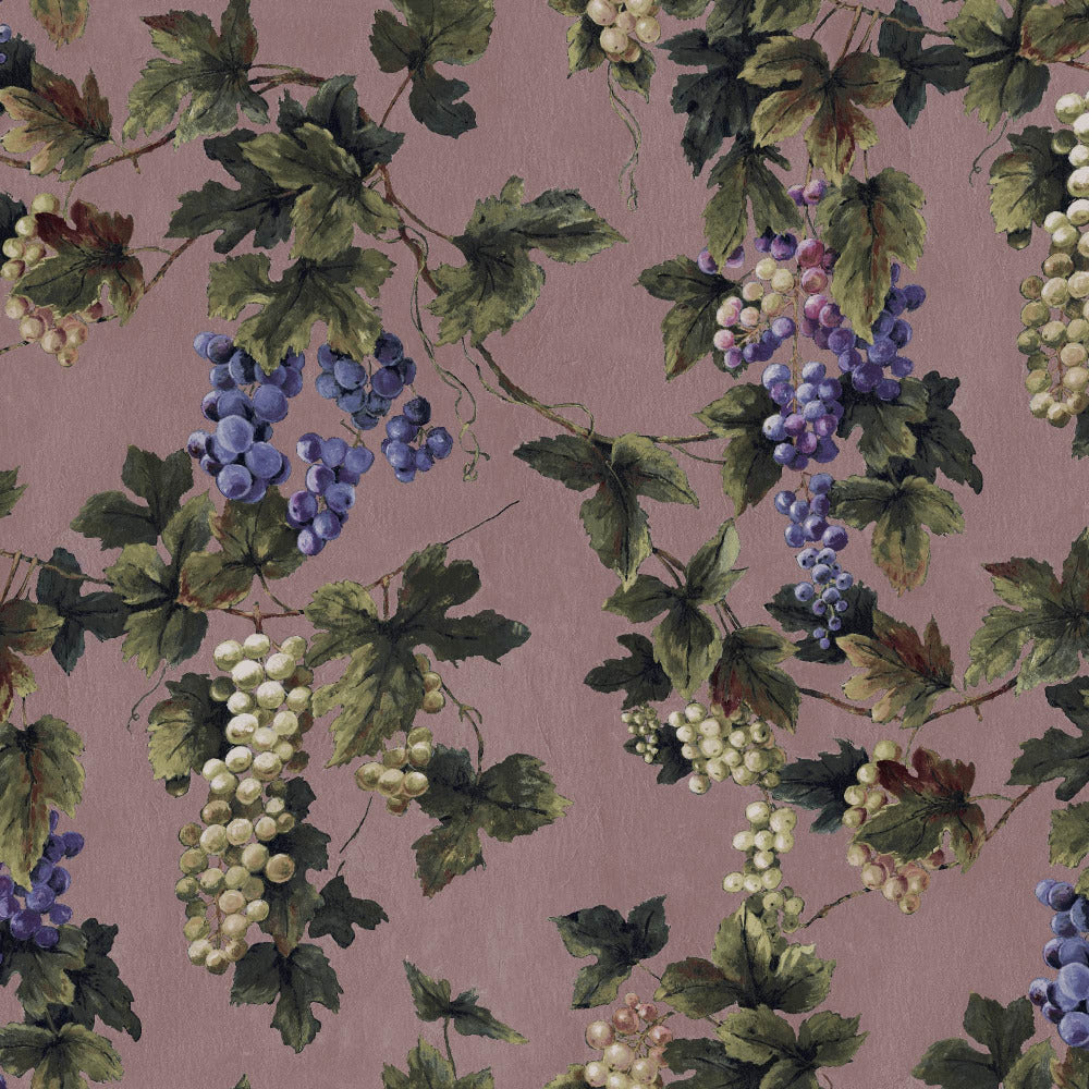Mallion & Knowles Vineyard Blush Fire Retardant Curtains