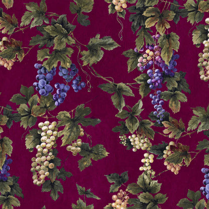 Mallion & Knowles Vineyard Crimson Fire Retardant Curtains