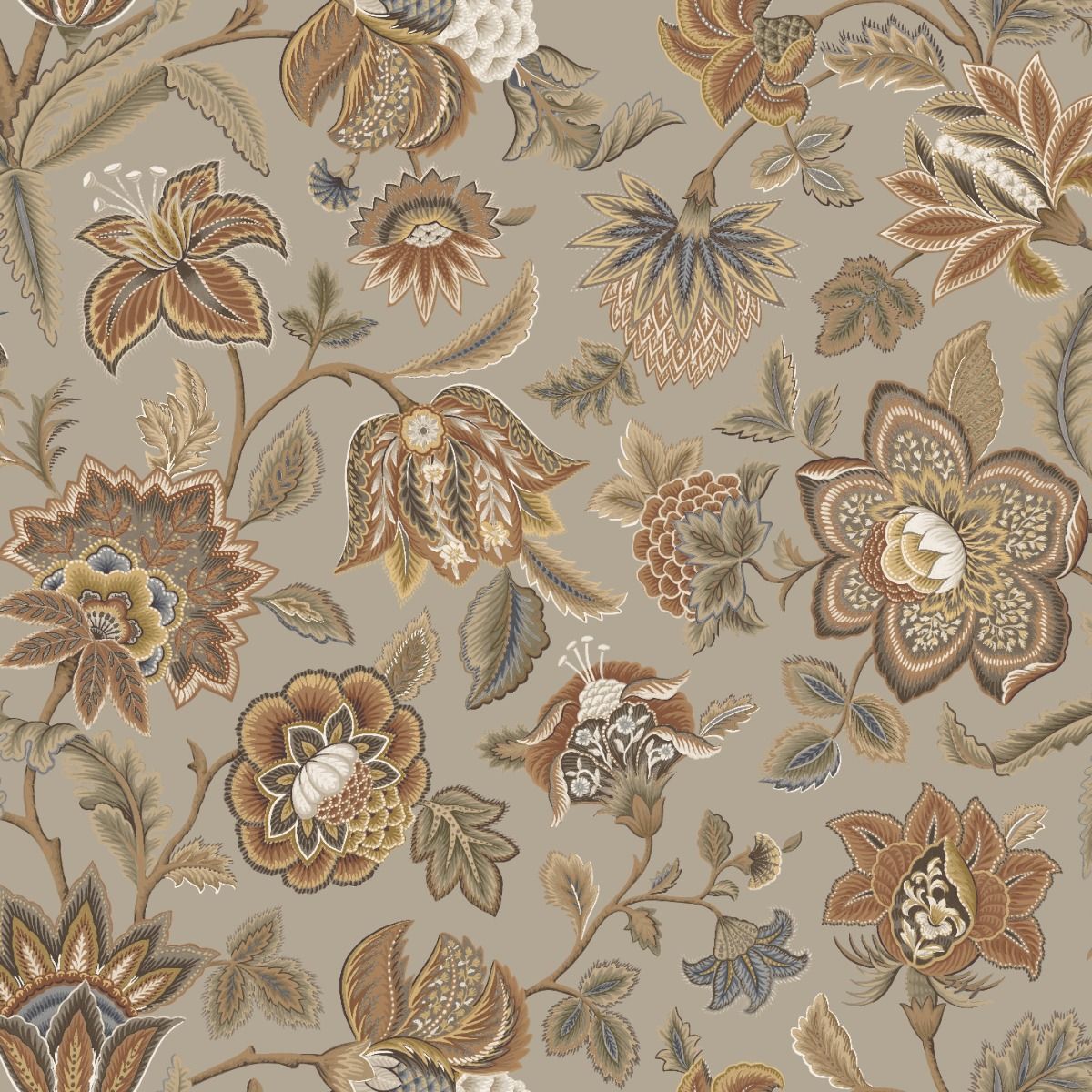 ILIV Manasi Oatmeal Fire Retardant Curtains