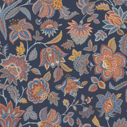 ILIV Manasi Sapphire Fire Retardant Curtains