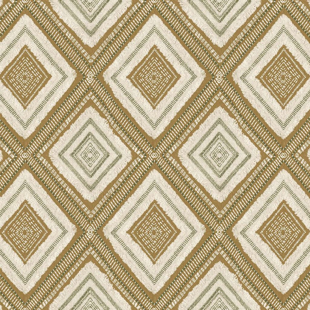 ILIV Mapuche Dijon Fire Retardant Curtains