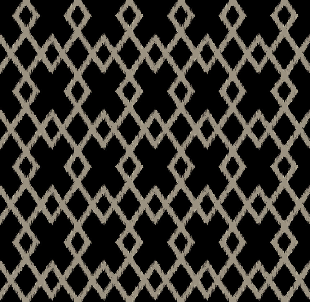 Edmund Bell Marquise Ebony Fire Retardant Curtains