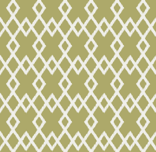 Edmund Bell Marquise Green Tea Fire Retardant Curtains