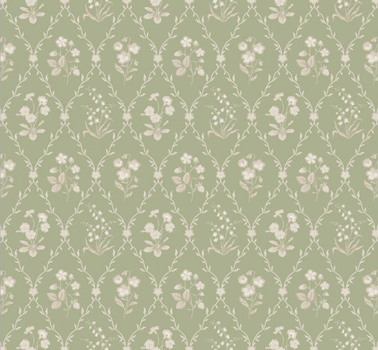 Edinburgh Weavers Marianne Mint Fire Retardant Curtains