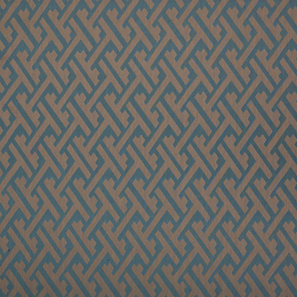 Edinburgh Weavers Maze Teal Fire Retardant Curtains