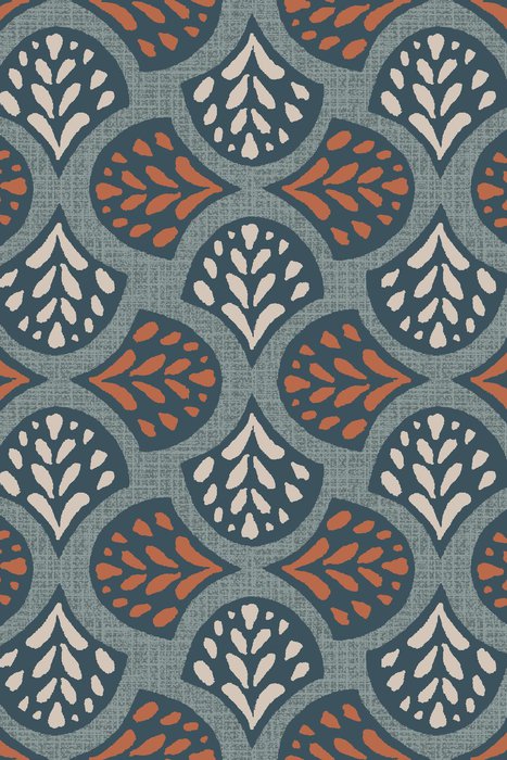 Skopos Milly Paradise Fire Retardant Curtains