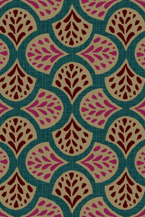 Skopos Milly Magenta Fire Retardant Curtains