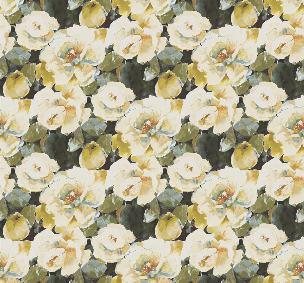 Edinburgh Weavers Mirabel Buttercup Fire Retardant Curtains