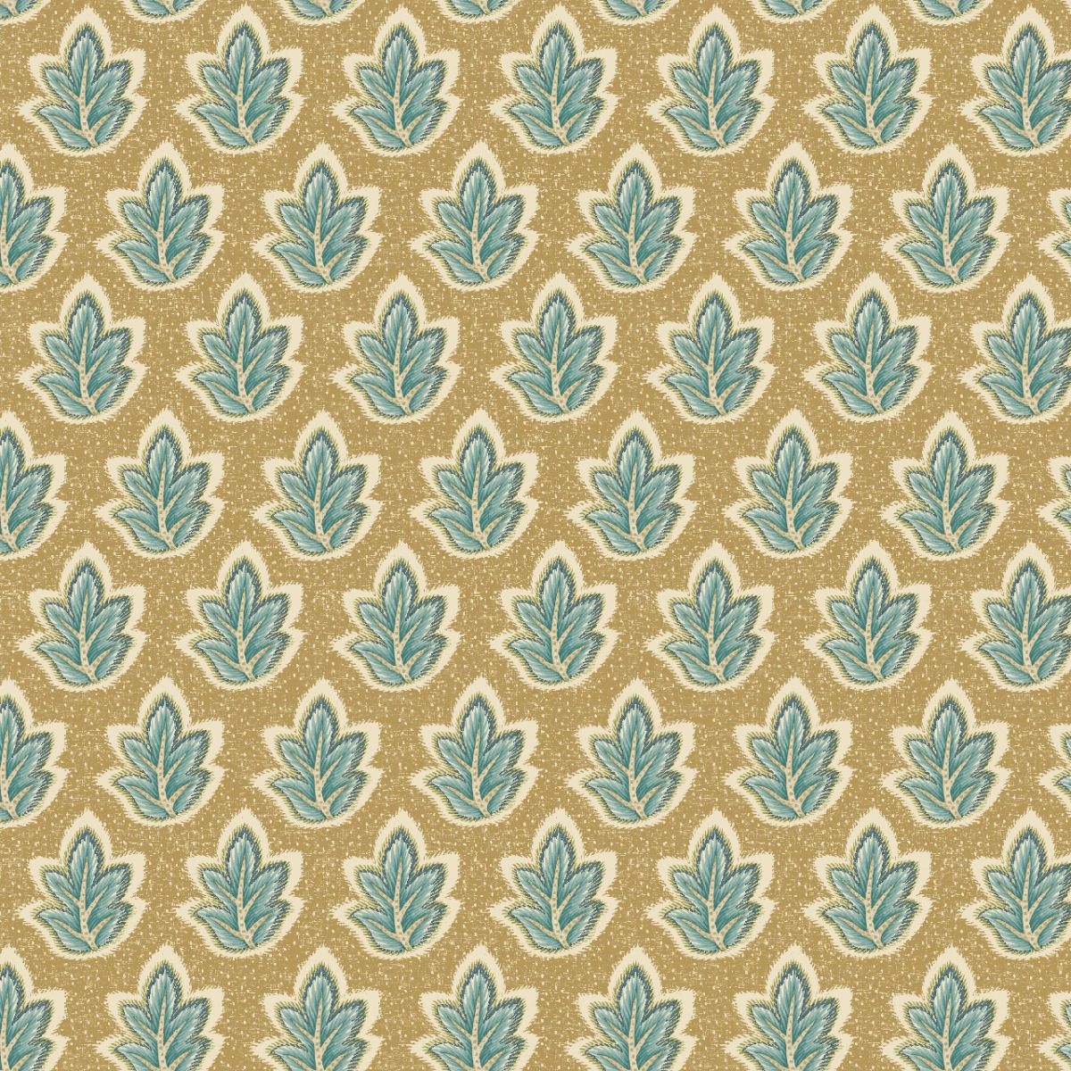 ILIV Moksha Ochre Fire Retardant Curtains