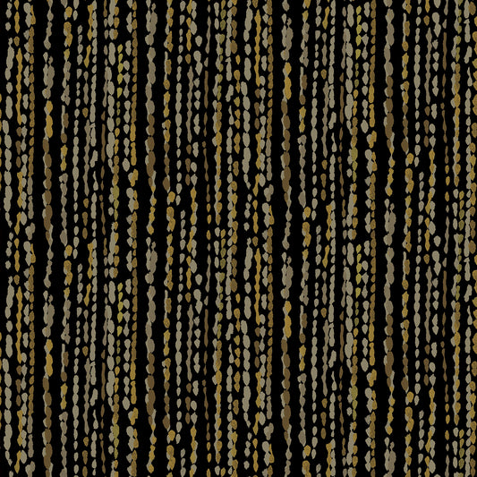 Edmund Bell Monsoon Ebony Fire Retardant Curtains