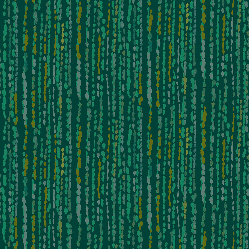 Edmund Bell Monsoon Emerald Fire Retardant Curtains