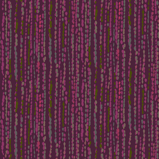Edmund Bell Monsoon Magenta Fire Retardant Curtains