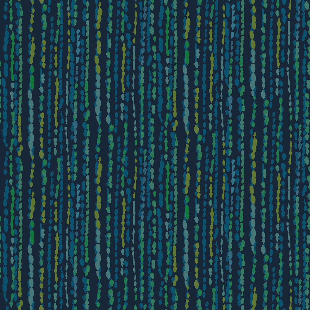 Edmund Bell Monsoon Sapphire Fire Retardant Curtains