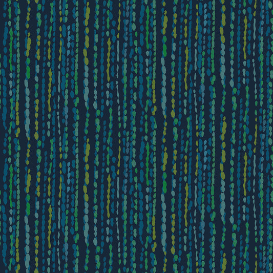 Edmund Bell Monsoon Sapphire Fire Retardant Curtains