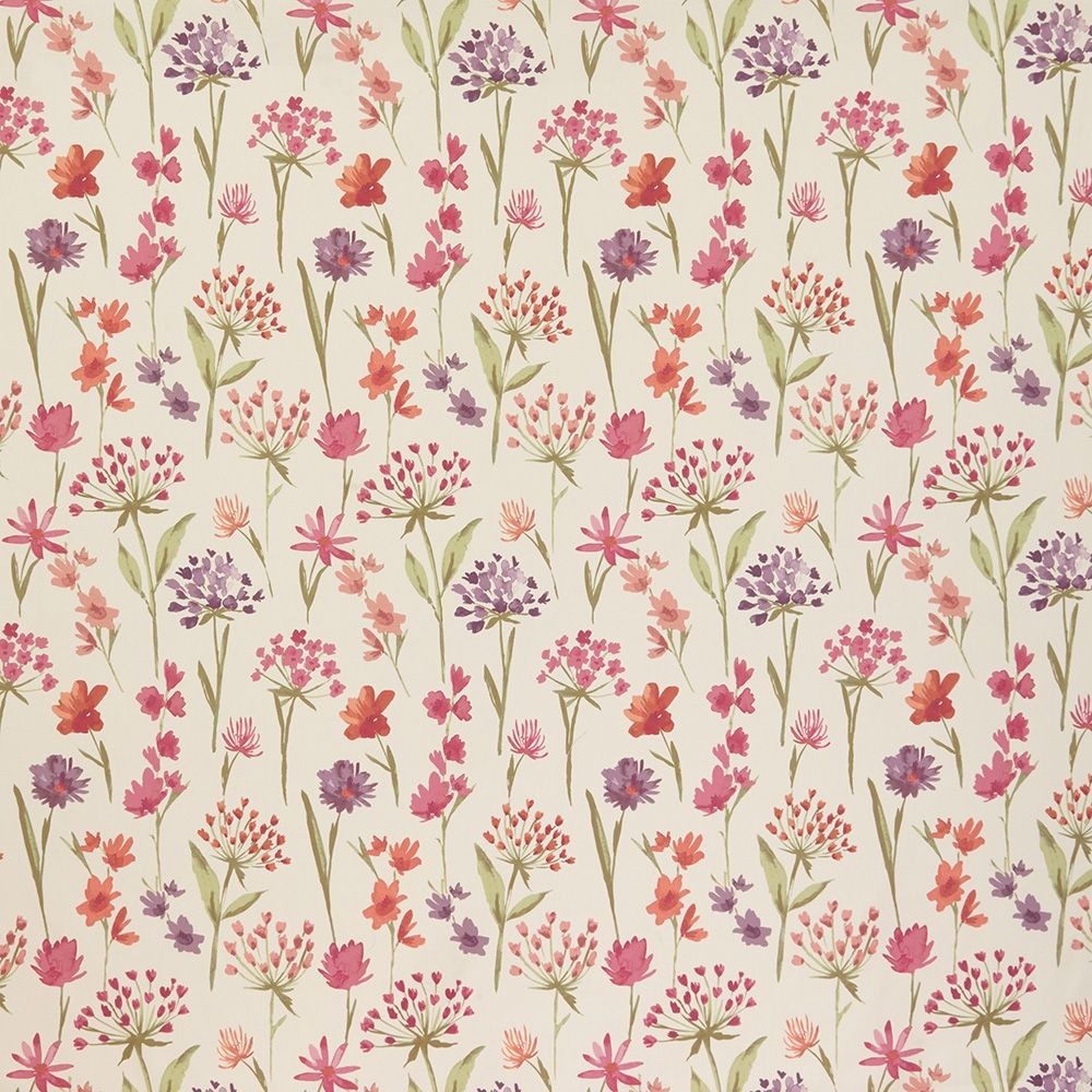 ILIV Moorhouse Mulberry Fire Retardant Curtains