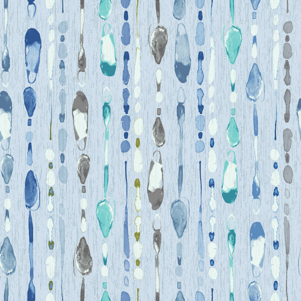 Edmund Bell Murano Blueberry Fire Retardant Curtain Fabric
