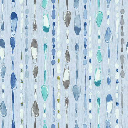 Edmund Bell Murano Blueberry Fire Retardant Curtain Fabric