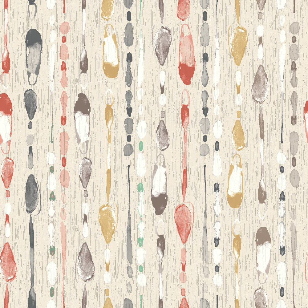 Edmund Bell Murano Salmon Fire Retardant Curtain Fabric
