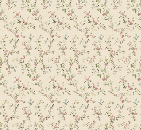 Edinburgh Weavers Naomi Blush Fire Retardant Curtains
