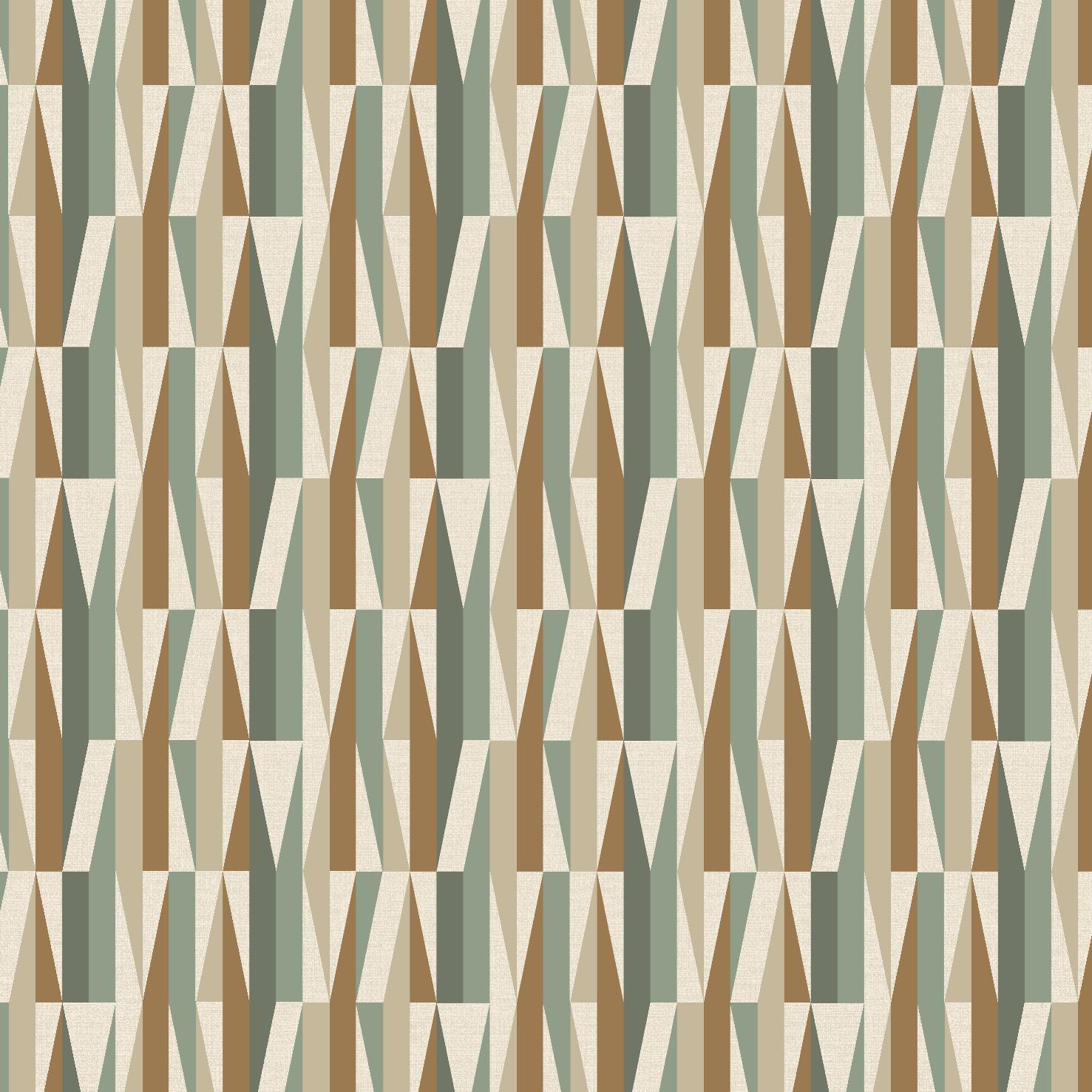 Skopos Henrick Stripe Oak Fire Retardant Curtains