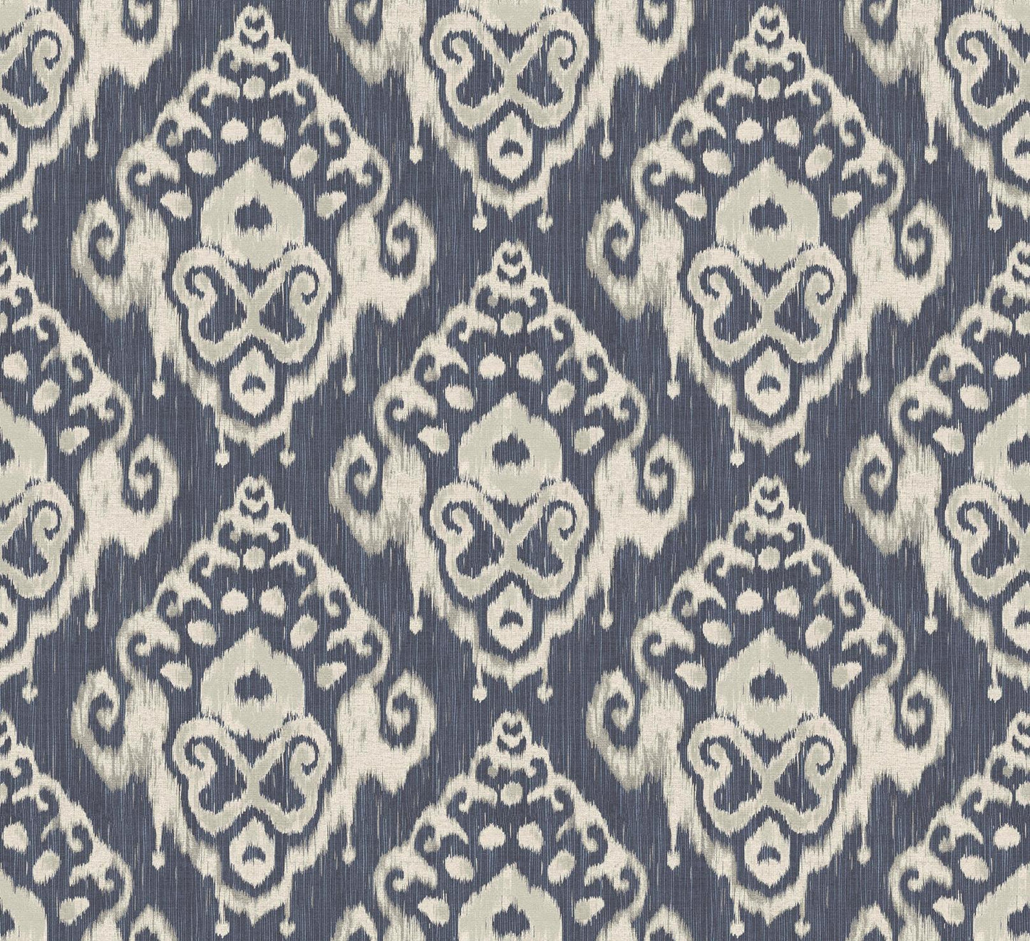 Skopos Ocean Ikat Shibori Fire Retardant Curtains