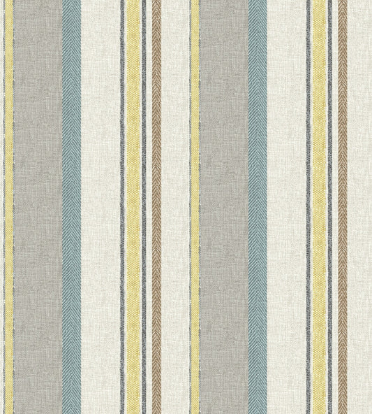 Edmund Bell Ottoman Ash Fire Retardant Curtain Fabric