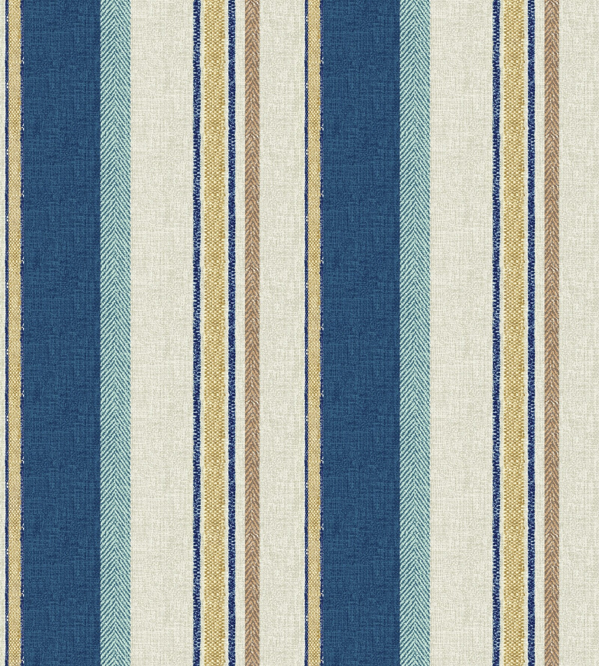 Edmund Bell Ottoman Denim Fire Retardant Curtain Fabric
