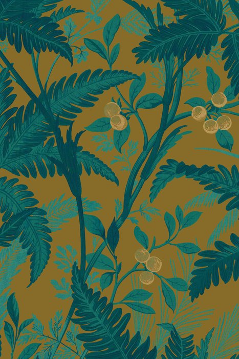 Skopos Palmyra Brass Fire Retardant Curtains