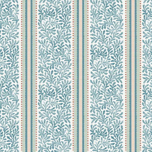 Panaz Kentwell 163 Aqua Clementine Fire Retardant Curtains