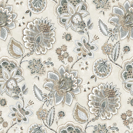 Panaz Sherringham 851 Fawn Grey Fire Retardant Curtains
