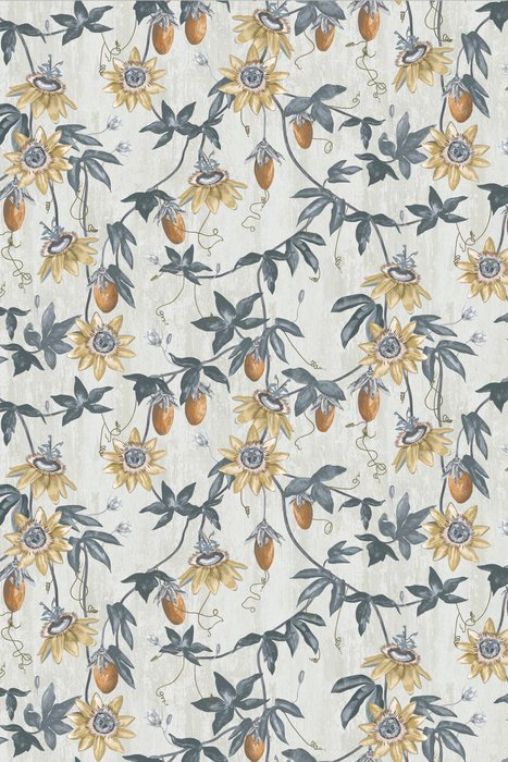 Skopos Passiflora Ochre Fire Retardant Curtains