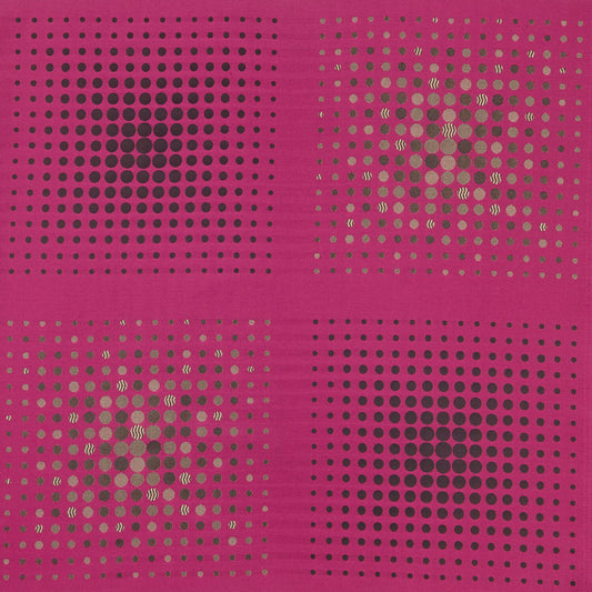 Edinburgh Weavers Pluto Fuchsia Fire Retardant Curtains
