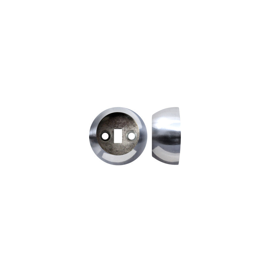 28mm Recess Brackets - Polished Silver