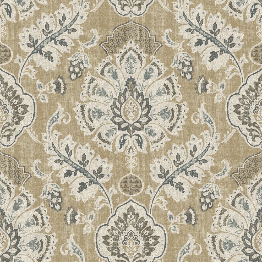 Edmund Bell Portobello Stone Fire Retardant Curtains