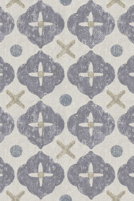 Skopos Porto Smokey Lavender Fire Retardant Curtains