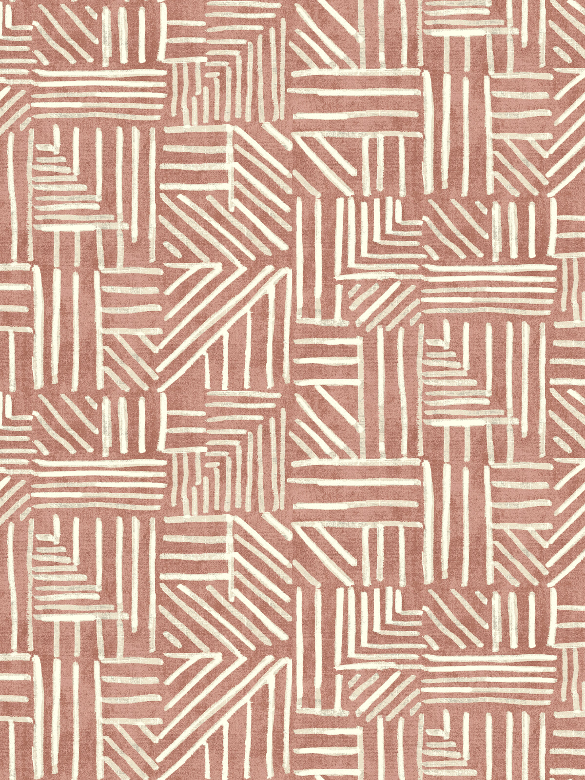 Edmund Bell Porto Blush fabric flat