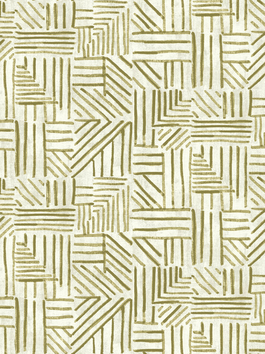 Edmund Bell Porto Sage fabric flat