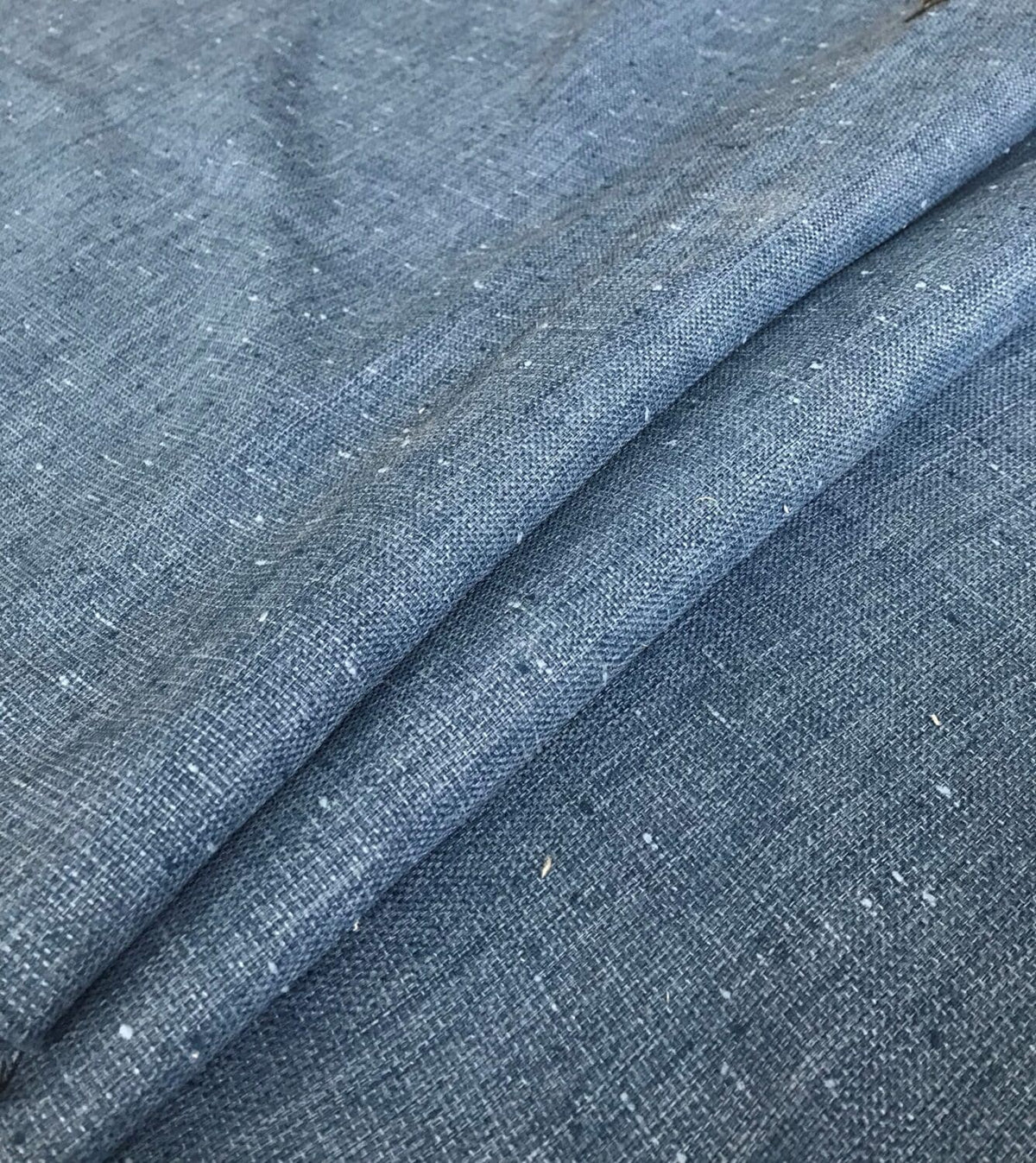 Edinburgh Weavers Reflect Denim Fire Retardant Curtains