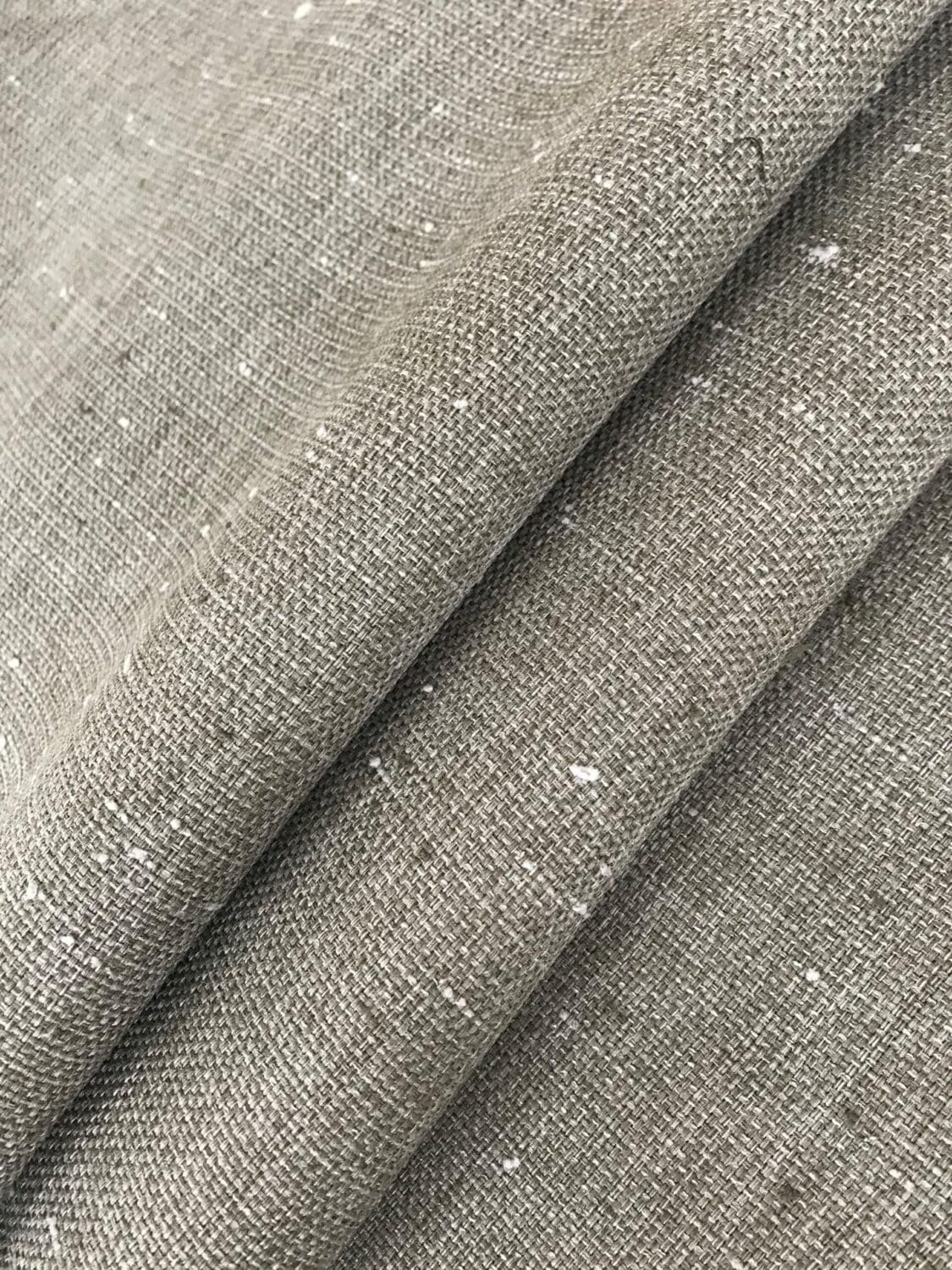 Edinburgh Weavers Reflect Taupe Fire Retardant Curtains