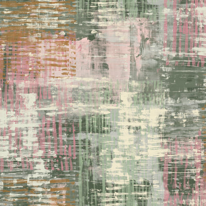 Rogue Blush - Edmund Bell Nature Reserve print fabric flat