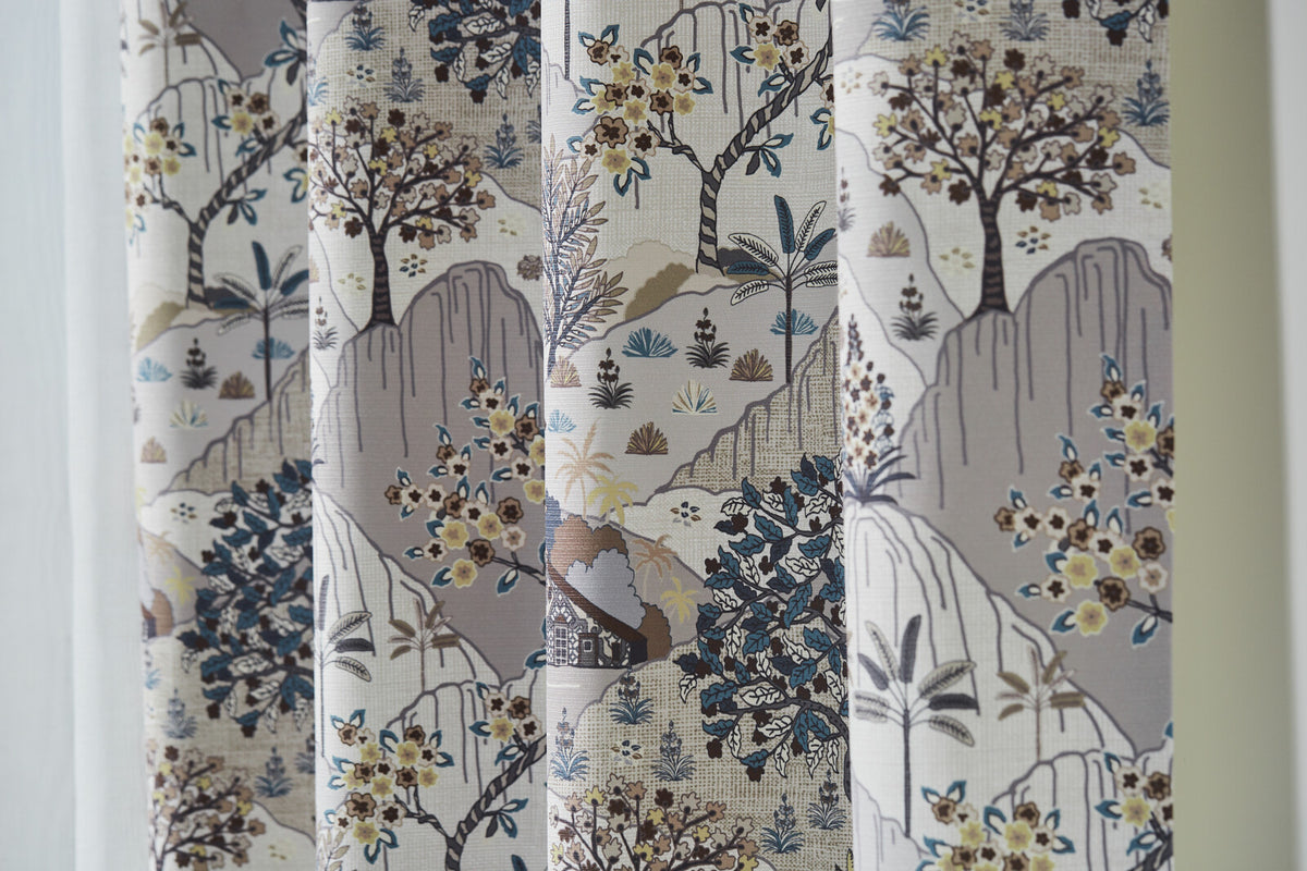 Edmund Bell Samarkand Fire Retardant Curtains Lifestyle