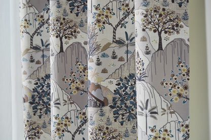 Edmund Bell Samarkand Fire Retardant Curtains Lifestyle