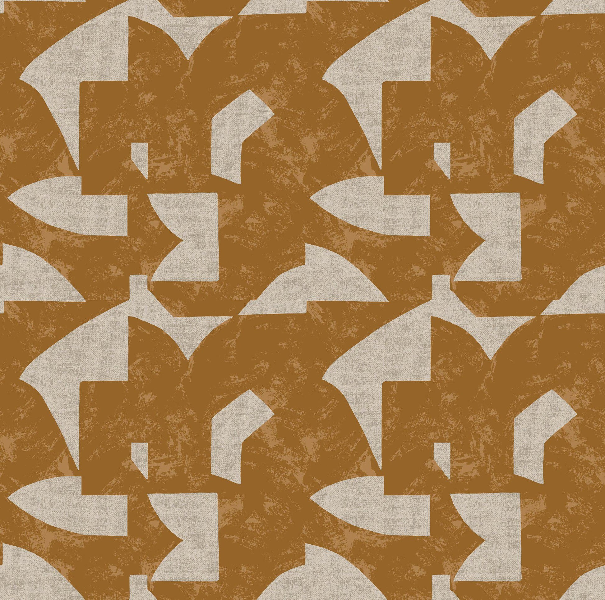 Skopos Silhouette Butterscotch Fire Retardant Curtains