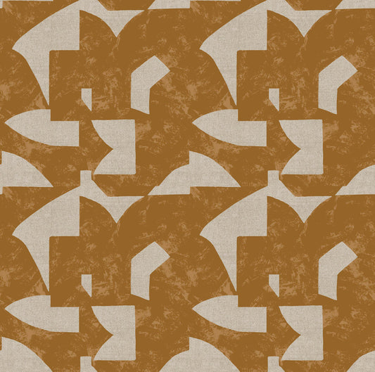Skopos Silhouette Butterscotch Fire Retardant Curtains