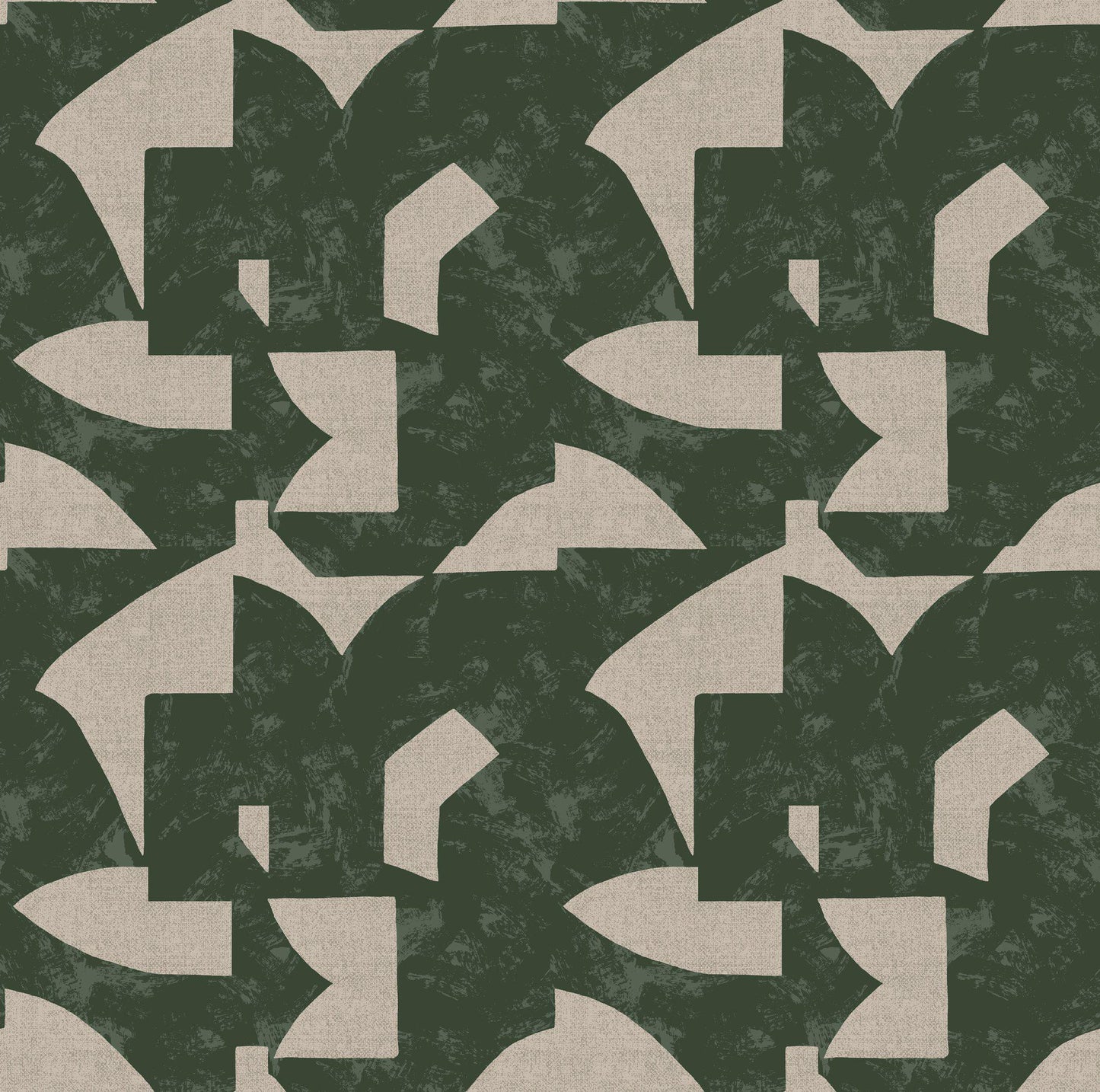 Skopos Silhouette Hunter Green Fire Retardant Curtains