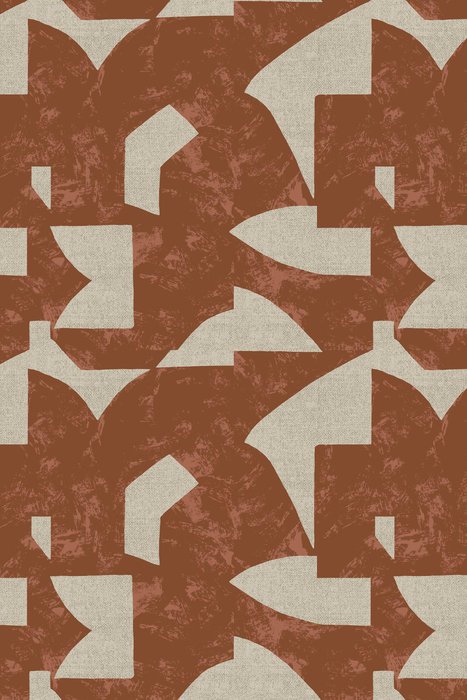 Skopos Silhouette Rusty Fire Retardant Curtains